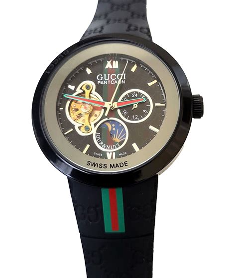 gucci pantcaon watch swiss made fake|gucci pantcaon watch 1142.